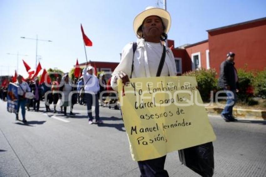 MANIFESTACIÓN ANTORCHA CAMPESINA