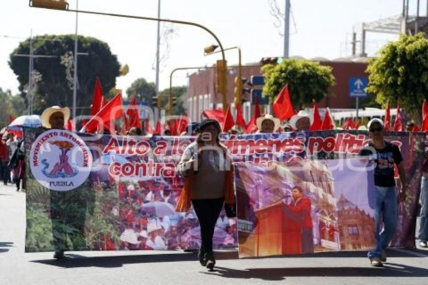 MANIFESTACIÓN ANTORCHA CAMPESINA