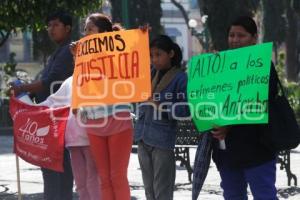 MANIFESTACION ANTORCHA CAMPESINA