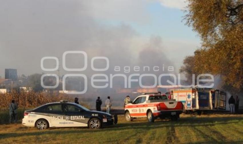 INCENDIO CAMIONETA