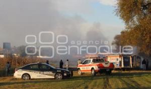 INCENDIO CAMIONETA