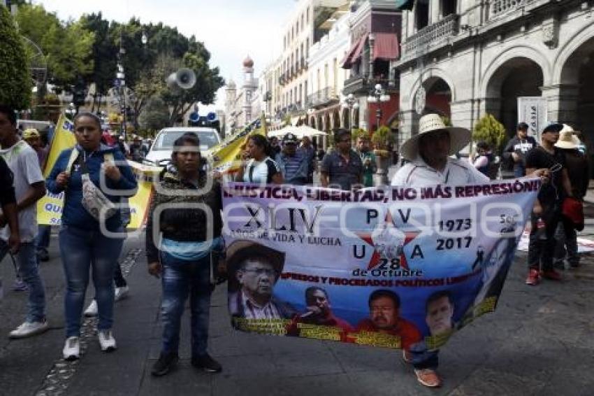 MANIFESTACIÓN 28 DE OCTUBRE