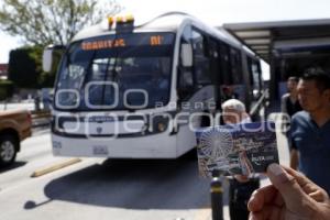 CANJE TARJETAS RUTA