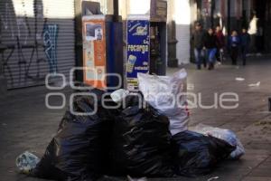 BASURA . FESTEJOS NAVIDEÑOS