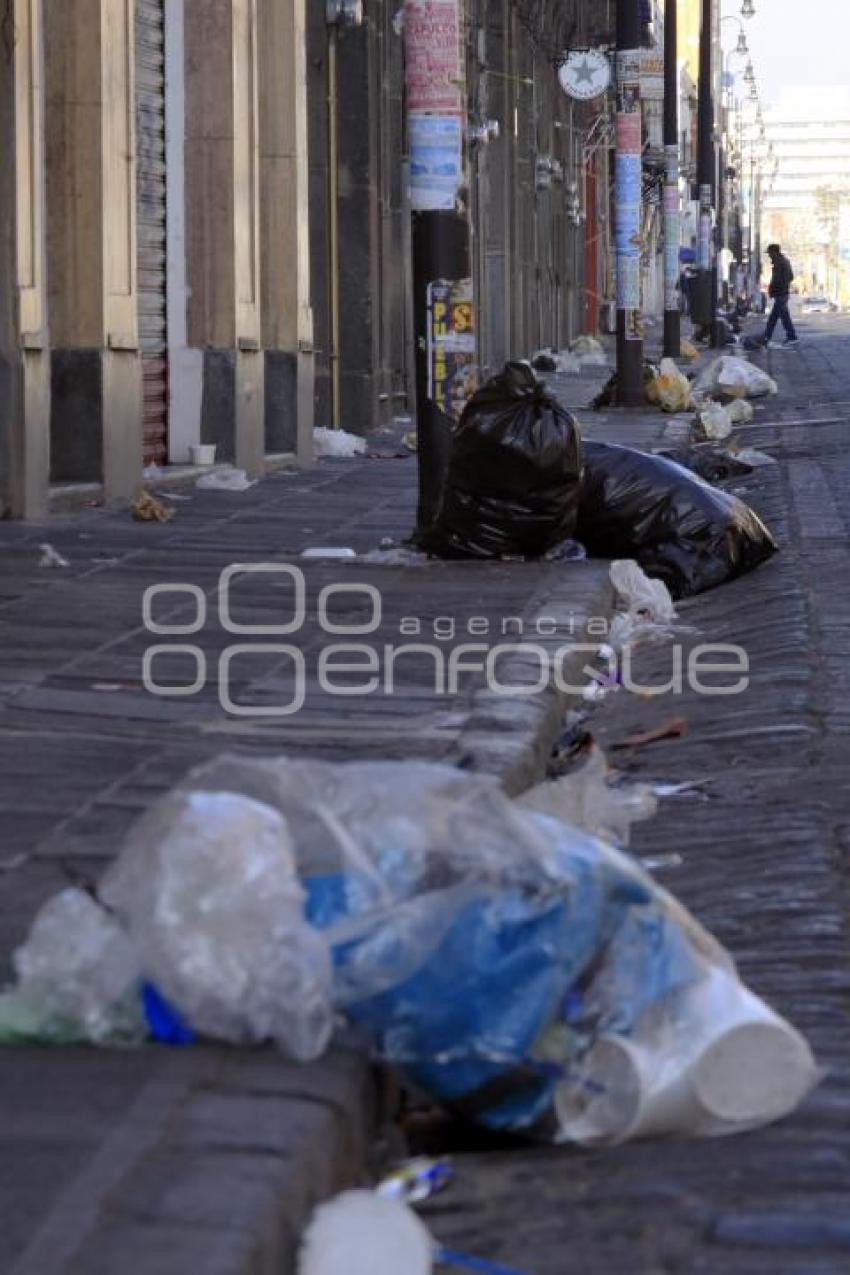 BASURA . FESTEJOS NAVIDEÑOS