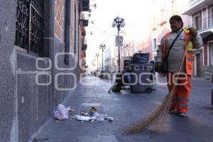 BASURA . FESTEJOS AÑO NUEVO