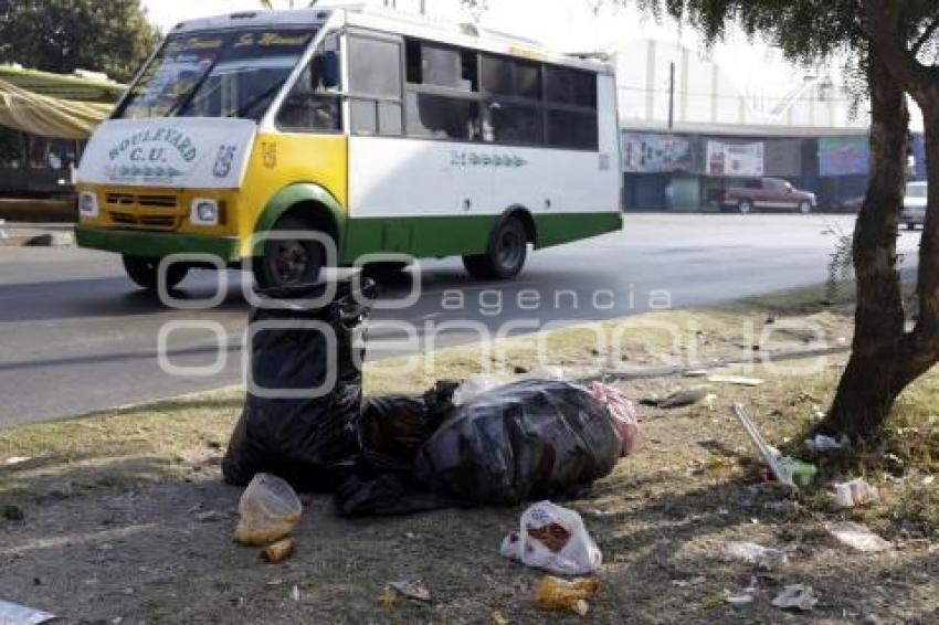 BASURA . FESTEJOS AÑO NUEVO