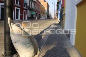 BASURA . FESTEJOS AÑO NUEVO