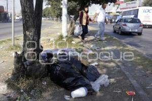 BASURA . FESTEJOS AÑO NUEVO