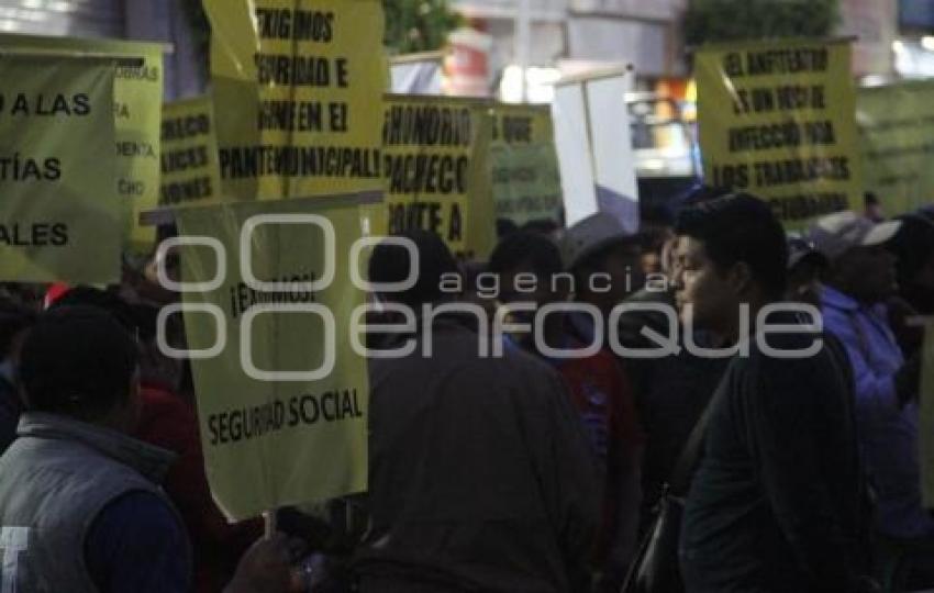 MANIFESTACIÓN . TEHUACÁN