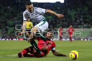 FÚTBOL . SANTOS VS LOBOS BUAP