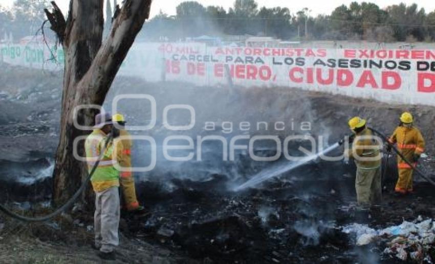 INCENDIO . AUTOPISTA