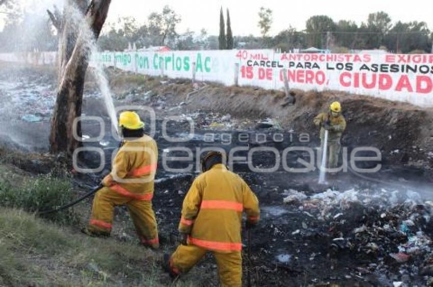 INCENDIO . AUTOPISTA