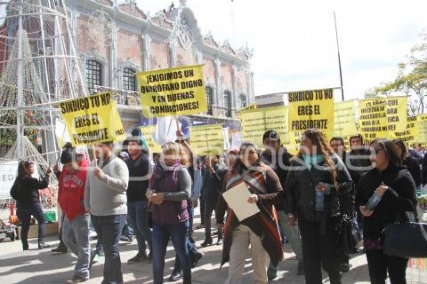 MANIFESTACIÓN . TEHUACÁN