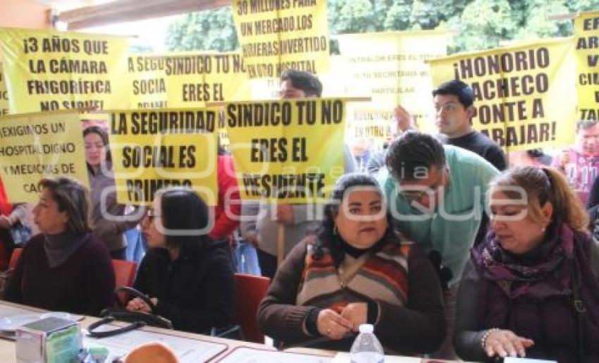 MANIFESTACIÓN . TEHUACÁN