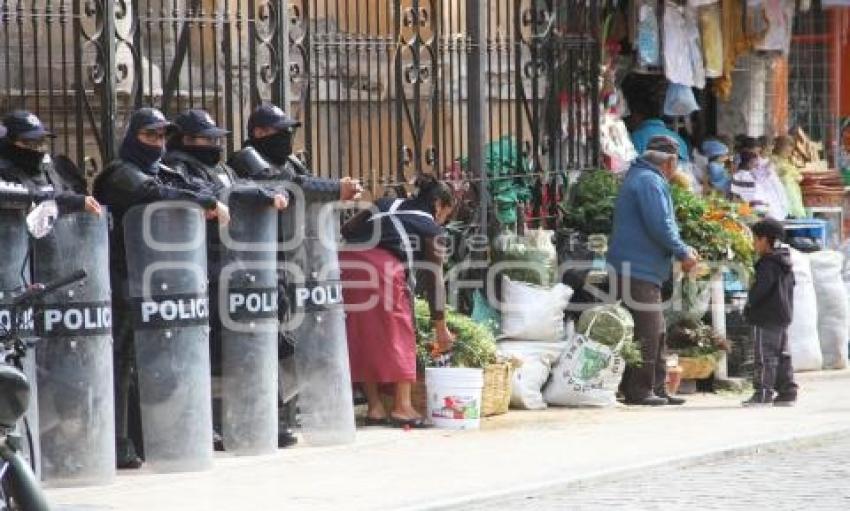 PRESENCIA POLICIACA . TEHUACÁN