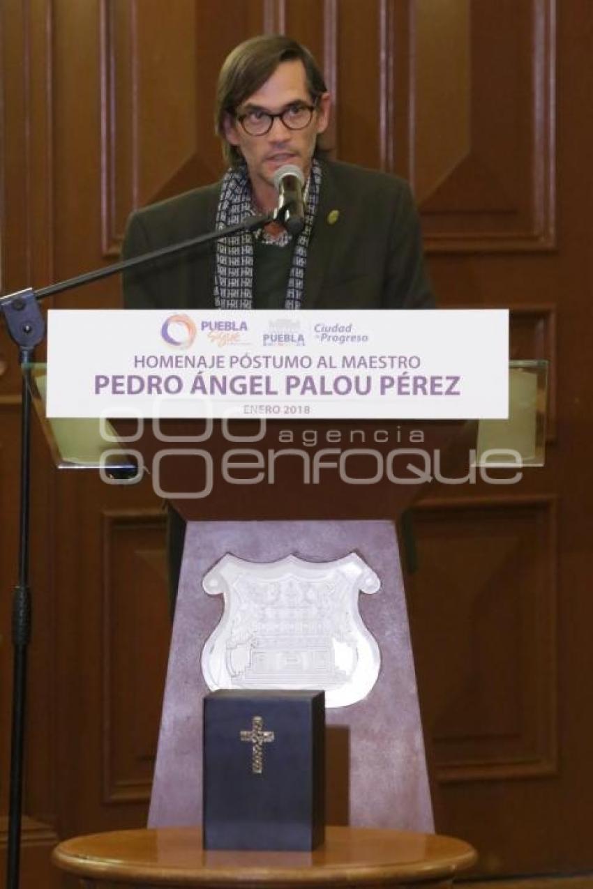 HOMENAJE PEDRO ANGEL PALOU