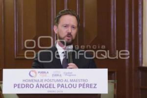 HOMENAJE PEDRO ANGEL PALOU