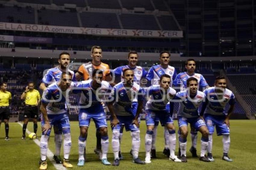 FÚTBOL . CLUB PUEBLA VS ALEBRIJES