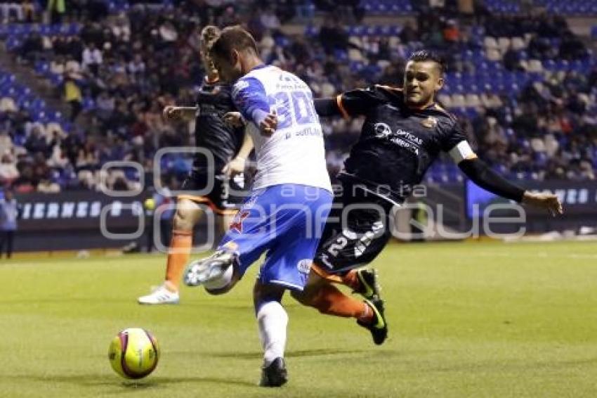 FÚTBOL . CLUB PUEBLA VS ALEBRIJES