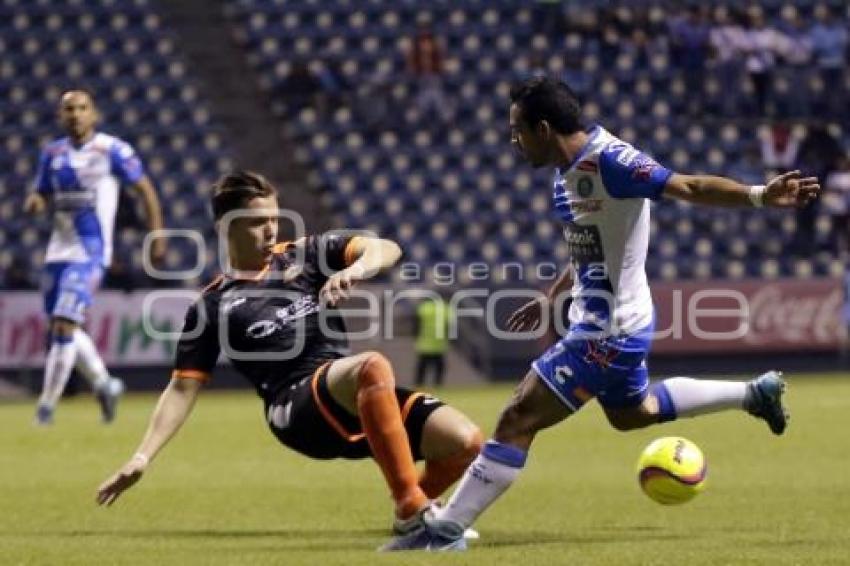 FÚTBOL . CLUB PUEBLA VS ALEBRIJES
