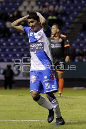 FÚTBOL . CLUB PUEBLA VS ALEBRIJES