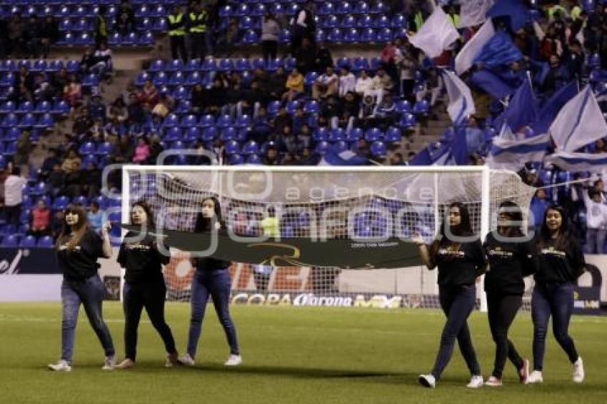 FÚTBOL . CLUB PUEBLA VS ALEBRIJES