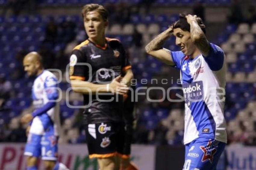 FÚTBOL . CLUB PUEBLA VS ALEBRIJES