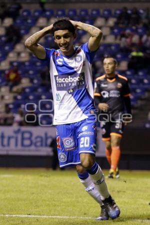 FÚTBOL . CLUB PUEBLA VS ALEBRIJES