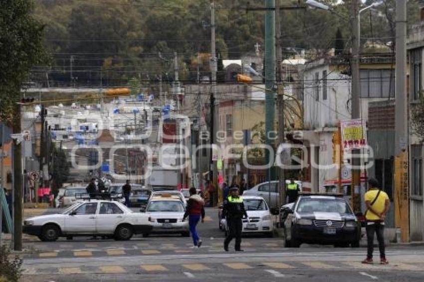 CALLE . CAMBIO DE SENTIDO