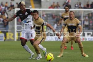 FÚTBOL . LOBOS BUAP VS PUMAS