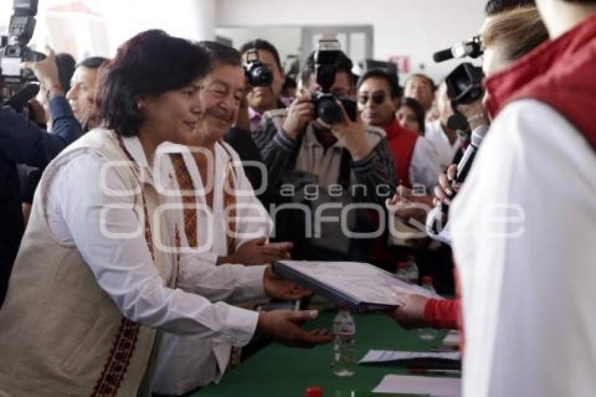 PRI . REGISTRO ASPIRANTES A DIPUTADOS FEDERALES