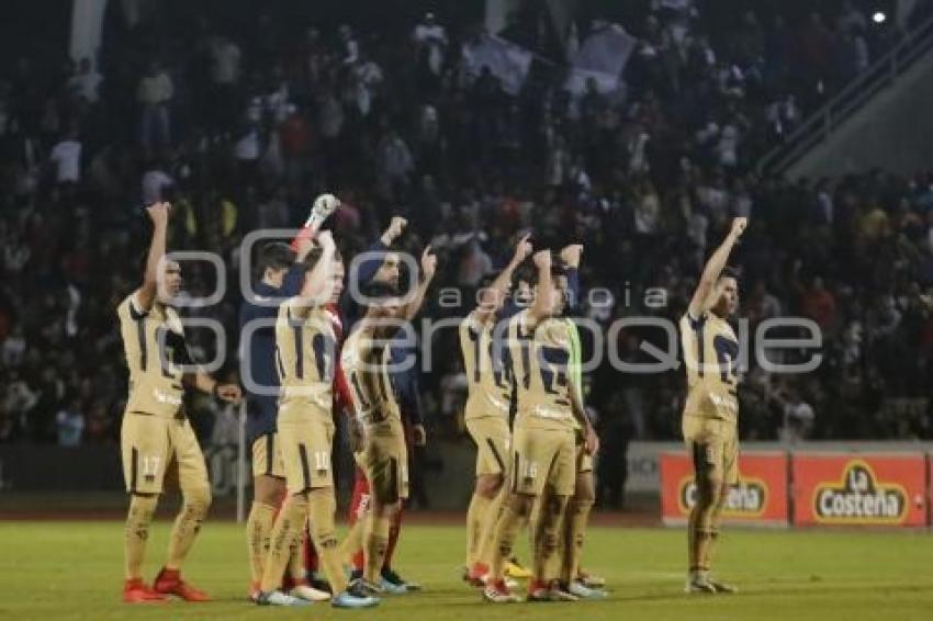 FÚTBOL . LOBOS BUAP VS PUMAS