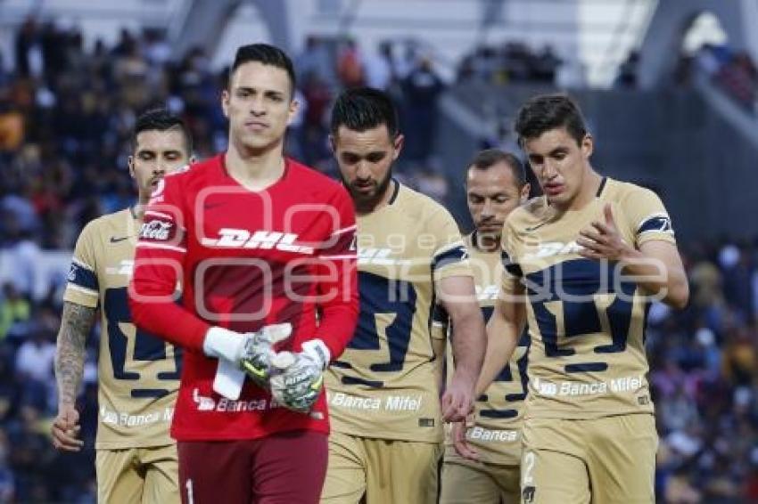 FÚTBOL . LOBOS BUAP VS PUMAS