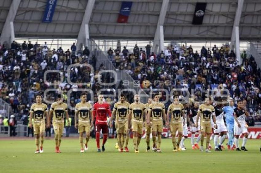 FÚTBOL . LOBOS BUAP VS PUMAS