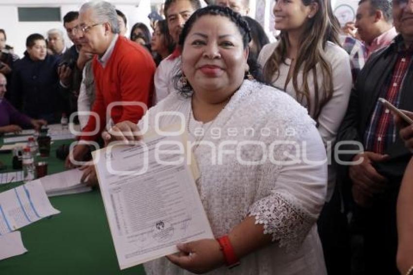 PRI . REGISTRO ASPIRANTES A DIPUTADOS FEDERALES