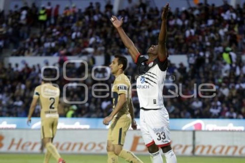 FÚTBOL . LOBOS BUAP VS PUMAS