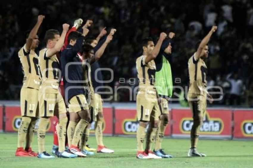 FÚTBOL . LOBOS BUAP VS PUMAS