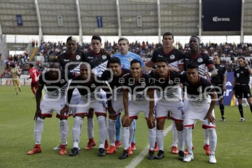 FÚTBOL . LOBOS BUAP VS PUMAS