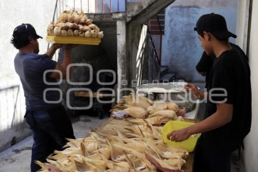 ELABORACIÓN DE TAMALES