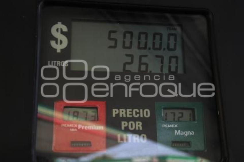 GASOLINA . ECONOMÍA