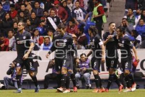 FÚTBOL . CLUB PUEBLA VS CRUZ AZUL