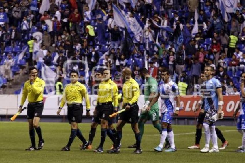 FÚTBOL . CLUB PUEBLA VS CRUZ AZUL