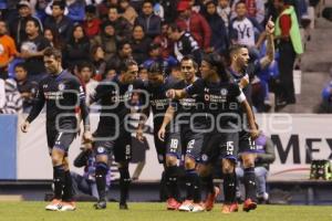 FÚTBOL . CLUB PUEBLA VS CRUZ AZUL