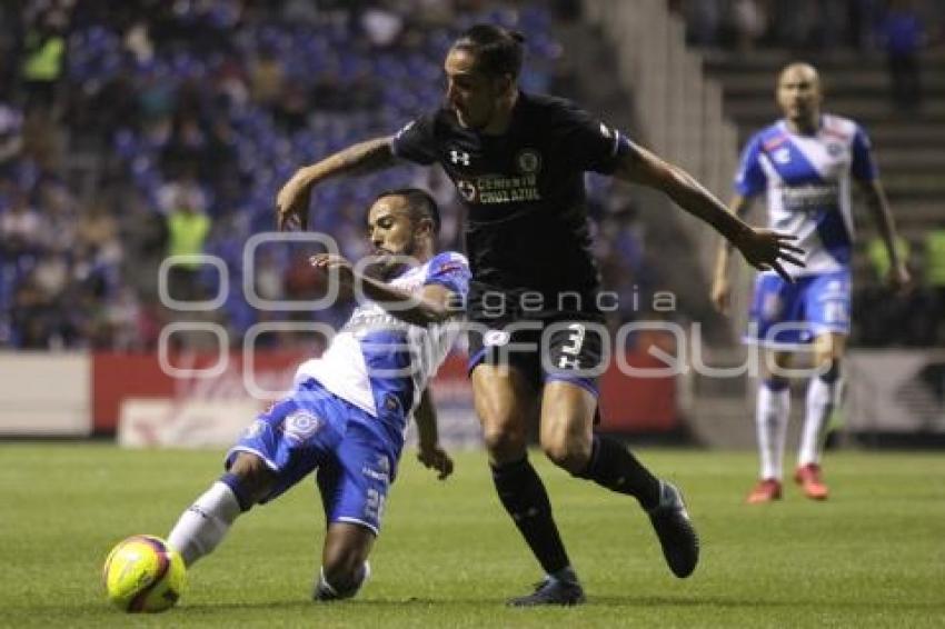 FÚTBOL . CLUB PUEBLA VS CRUZ AZUL