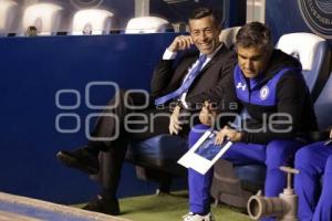 FÚTBOL . CLUB PUEBLA VS CRUZ AZUL