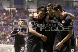 FÚTBOL . CLUB PUEBLA VS CRUZ AZUL