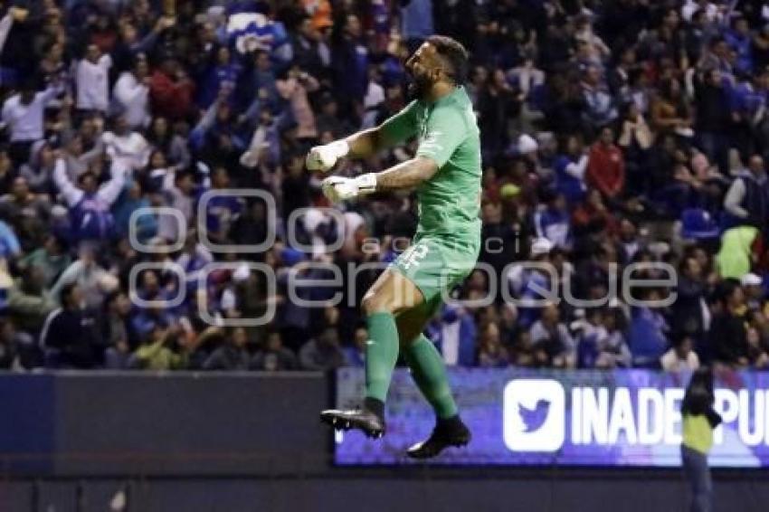 FÚTBOL . CLUB PUEBLA VS CRUZ AZUL