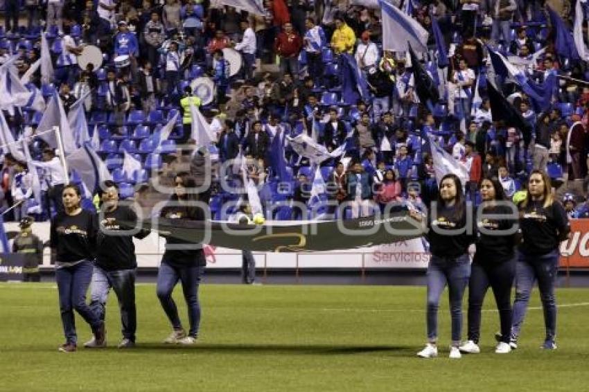 FÚTBOL . CLUB PUEBLA VS CRUZ AZUL