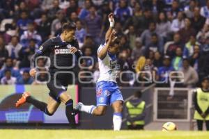 FÚTBOL . CLUB PUEBLA VS CRUZ AZUL